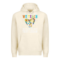Tofu Autism Awareness Teacher Premium Hoodie - CowhideDigitalArt