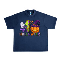 Navy my first halloween Urban Heavy Tee - CowGirlArtShop
