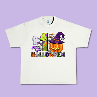 My First Halloween Urban Heavy Tee Designed By Cowgirlartshop