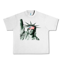 Lunar Rock Puerto Rico Resiste Statue of Liberty Puerto Rican Flag Urban Heavy Tee - trangStudio
