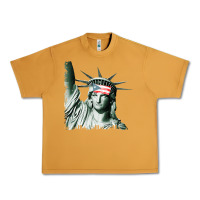 Peanut Butter Puerto Rico Resiste Statue of Liberty Puerto Rican Flag Urban Heavy Tee - trangStudio