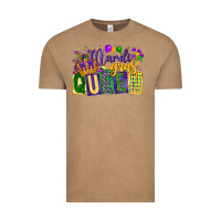 Vintage Coffee mardi gras queen Vintage Tee - CowGirlArtShop