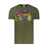Vintage Olive mardi gras queen Vintage Tee - CowGirlArtShop