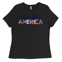 Black God Bless America Ladies Tee - Bettercallsaul