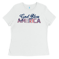 White God Bless America Ladies Tee - Bettercallsaul