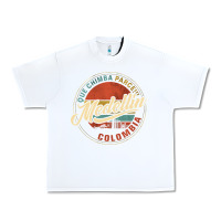 White Que Chimba Parce Medellin Bandera Antioquia Colombia Paisa Urban Heavy Tee - trangStudio
