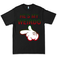 Black He's My Weirdo Galaxy Premium Tee - Bettercallsaul