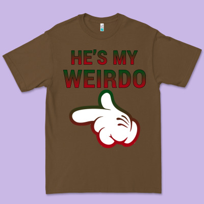 He's My Weirdo Galaxy Premium Tee Designed By Bettercallsaul