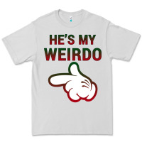 Dove Grey He's My Weirdo Galaxy Premium Tee - Bettercallsaul
