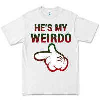 White He's My Weirdo Galaxy Premium Tee - Bettercallsaul