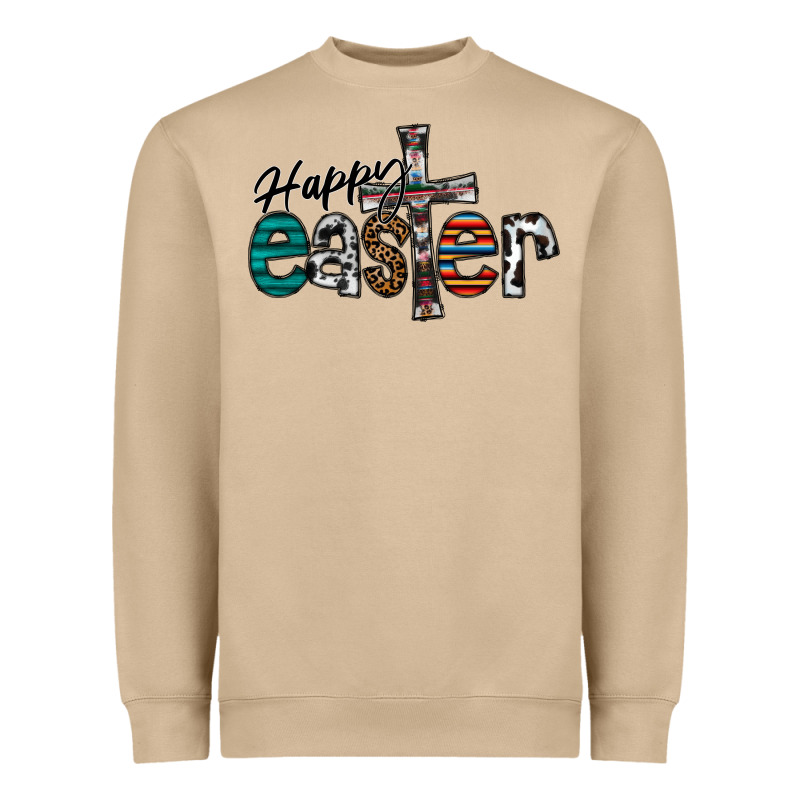 Happy Easter Heavyweight Sweatshirt by CowhideDigitalArt | Teevron