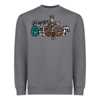 Storm Happy Easter Heavyweight Sweatshirt - CowhideDigitalArt