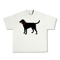 Pistachio Labrador Retriever Fetch, Black Lab Play Ball Urban Heavy Tee - trangStudio