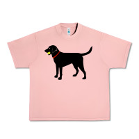 Salmon Labrador Retriever Fetch, Black Lab Play Ball Urban Heavy Tee - trangStudio