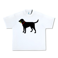 White Labrador Retriever Fetch, Black Lab Play Ball Urban Heavy Tee - trangStudio