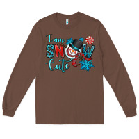 Chestnut i am snow cute Long Sleeve Tee - OliviaCreatesArt