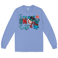Colony Blue i am snow cute Long Sleeve Tee - OliviaCreatesArt