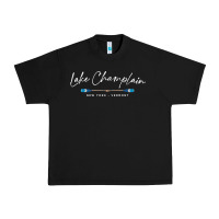 Black Lake Champlain Oars Graphic Urban Heavy Tee - trangStudio