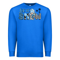 True Royal let it snow gnome Premium Sweatshirt - BarkalooDesign
