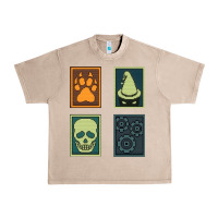 French Oak Inscryption Psychological Horror Card Categories Game Halloween Scary  Urban Heavy Tee - trangStudio