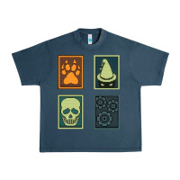 Midnight Navy Inscryption Psychological Horror Card Categories Game Halloween Scary  Urban Heavy Tee - trangStudio