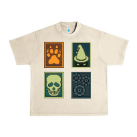 Sandshell Inscryption Psychological Horror Card Categories Game Halloween Scary  Urban Heavy Tee - trangStudio