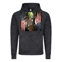 Vintage Black usa deer hunting woods Vintage Hoodie - CowGirlArtShop