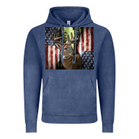 Vintage Denim usa deer hunting woods Vintage Hoodie - CowGirlArtShop