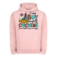 Pigment Salmon i can buy myself chickens i can hatch my own eggs Urban Hoodie - AdoDesignShop