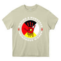 Mossy MMIW Missing & Murdered Indigenous Women Medicine wheel mmiw Heavy Core Tee - trangStudio