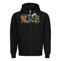 Black nurse western Zipper Hoodie - RacoonDesign