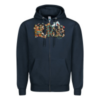 Navy nurse western Zipper Hoodie - RacoonDesign