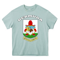 Arona Bermuda Coat of Arms Souvenir Gift Flag Bermudian Heavy Core Tee - trangStudio