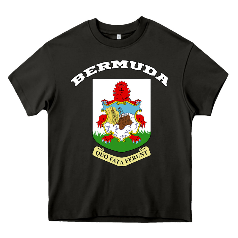 Bermuda Coat Of Arms Souvenir Gift Flag Bermudian Heavy Core Tee by trangStudio | Teevron