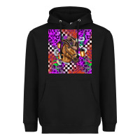 Black halloween horse Heavyweight Hoodie - BarkalooDesign