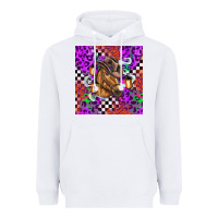 White halloween horse Heavyweight Hoodie - BarkalooDesign