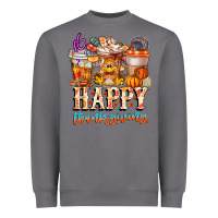 Storm happy thanksgiving Heavyweight Sweatshirt - CowhideDigitalArt