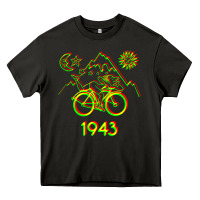 Asphalt Bicycle Day 1943 LSD Acid Hofmann Trip Heavy Core Tee - trangStudio