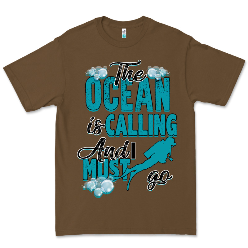 The Ocean Is Calling Premium Tee by Bettercallsaul | Teevron