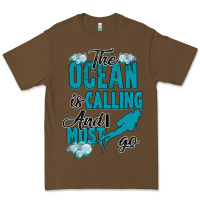 Cacao The Ocean Is Calling Premium Tee - Bettercallsaul