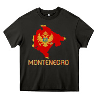 Montenegrin Flag  Montenegro Heavy Core Tee | Teevron