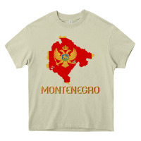 Mossy Montenegrin Flag  Montenegro Heavy Core Tee - trangStudio