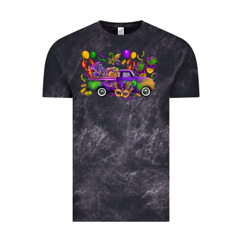 Mardi Gras Truck Vintage Tee by CowGirlArtShop | Teevron