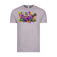Vintage Zinc mardi gras truck Vintage Tee - CowGirlArtShop