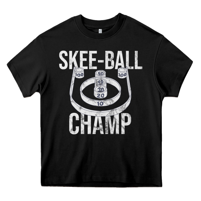 Distressed Skeeball - Skee-ball Champ - Traveling Carnival Heavy Core Tee by trangStudio | Teevron