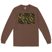 Chestnut Camouflage Background Long Sleeve Tee - Jasminsmagicworld
