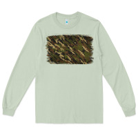 Matcha Camouflage Background Long Sleeve Tee - Jasminsmagicworld