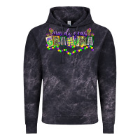 Cloud Black mardi gras grandma Vintage Hoodie - CowGirlArtShop