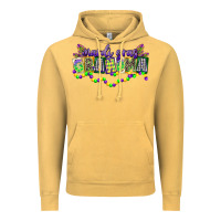Vintage Mustard mardi gras grandma Vintage Hoodie - CowGirlArtShop