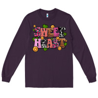 Plum sweetheart olivia Long Sleeve Tee - OliviaCreatesArt